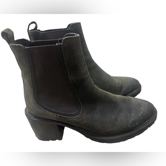 Thursday Leather Chunky Heel Chelsea Boots - Women's Size8.5 - Brown - Picture 2 of 7